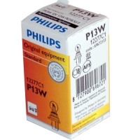 Автолампа галогенная PHILIPS P13W HIPERVISION 12V 13W (2шт.)